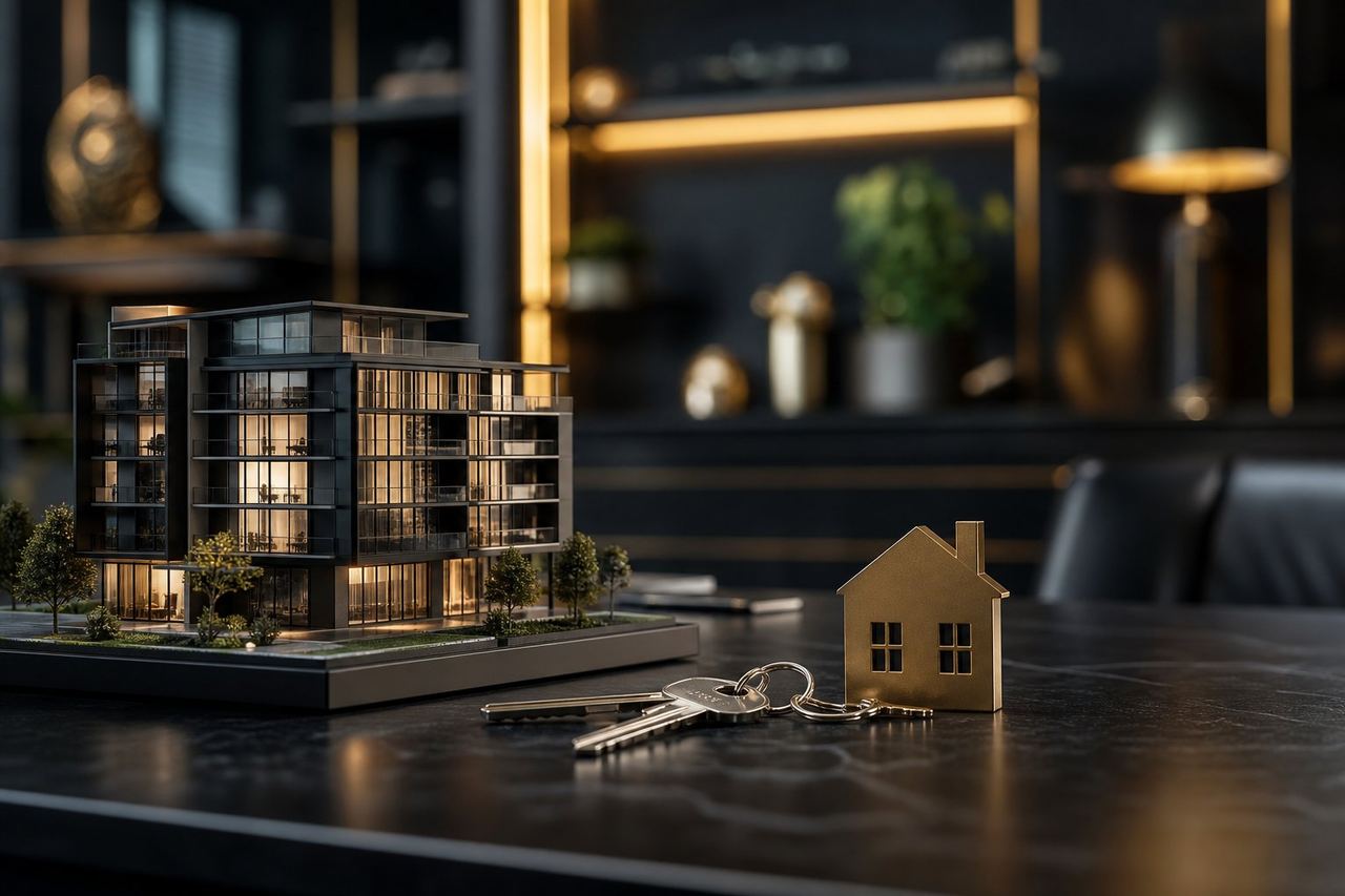 Real estate advisory — property model and keys